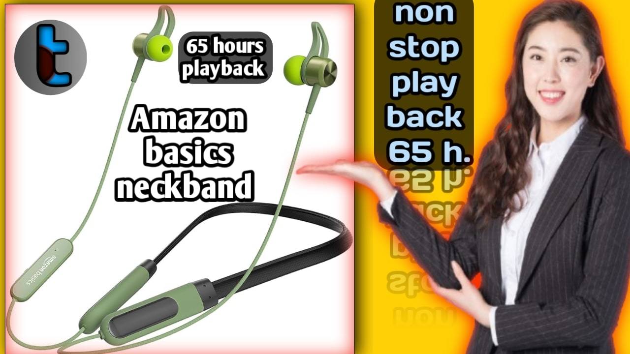 Amazon Basics In-Ear Wireless Neckband